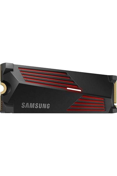 Samsung قرص 2 تيرابايت 990 Pro Mz-v9p2t0cw - 7450-6900 ميجابايت/ثانية Gen4، M2 Nvme مع مبرد