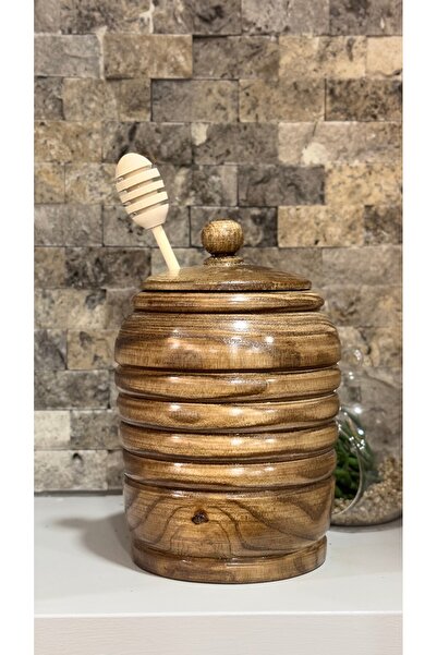 ARİN MODA ARİN HOMTEKS DEN AHŞAP  BAL KAVANOZU