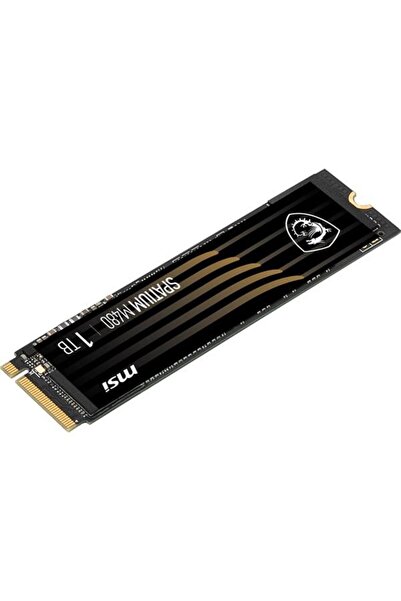 MSI Msı 1tb Spatıum M480 Pro 7400-6000mb/s M2 Nvme Gen4 Disk