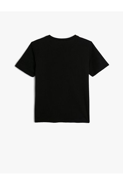 Koton Dinosaur T-Shirt Short Sleeve Crew Neck Cotton