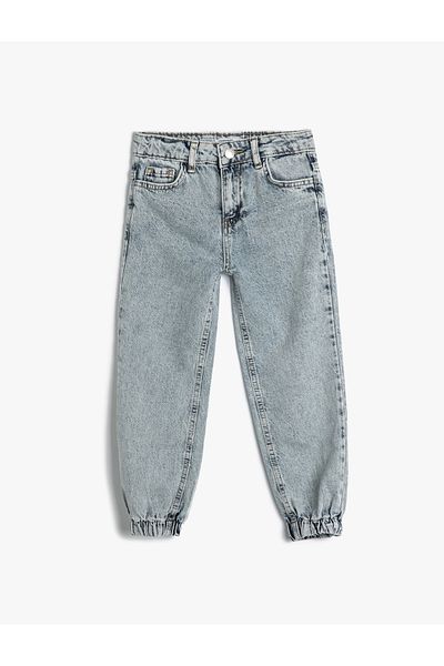 Koton Blugi Jogger Buzunar Bumbac Talie Elastică - Blugi Jogger