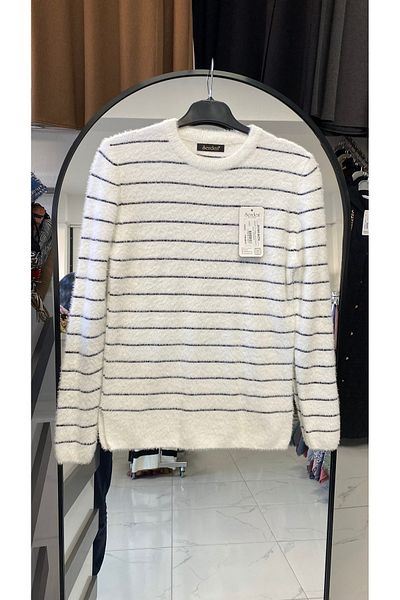 Zeynep Butik Serden 713 - Bluză cu dungi pentru barbă 1255