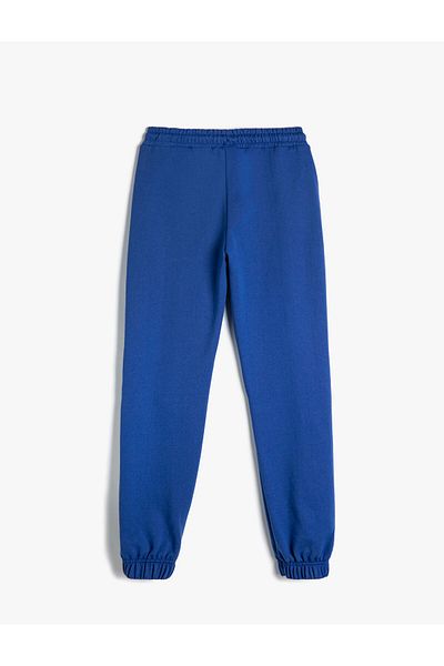 Koton Παντελόνι Jogger με στάμπα με δεμένη μέση και τσέπες
