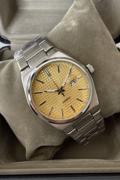 Leerybee Men's Wristwatch - Custom with Calendar Inside Box, Birthday Christmas Valentine's Day Gift