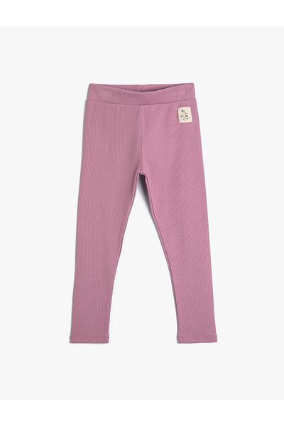 Koton Baumwoll-Basic-Leggings – Camisole mit elastischem Bund