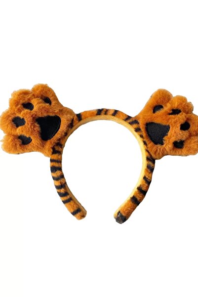 little Luv Coroană de pluș cu figură de labe maro