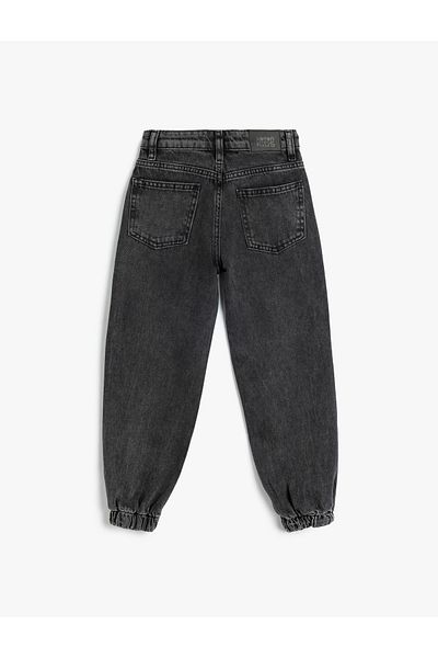 Koton Cotton Jeans - Elastic Waist and LegJeggingJeans