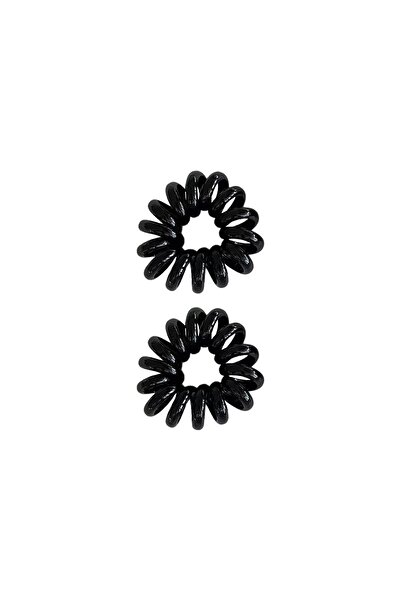 little Luv 2 bucăți de cataramă pentru paste spiralată groasă de culoare neag...