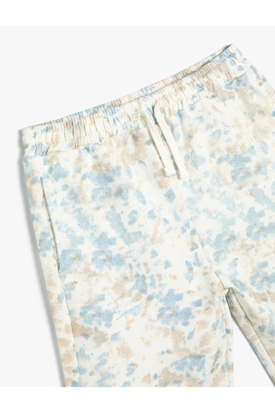 Koton Šortky Batikovaný vzor Kravata Pas Kapsa Bavlna