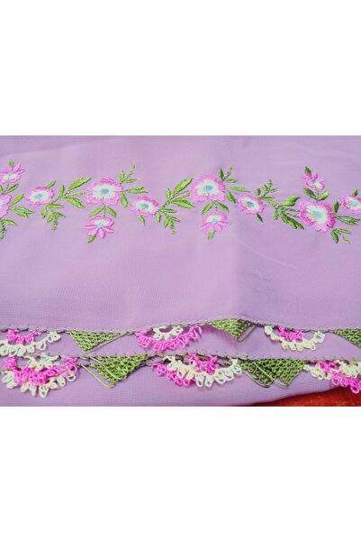 hoaryage El Emeği Nakış Işlemeli Iğne Oyalı Namaz Örtüsü Çeyizlik Mevlit Başö...