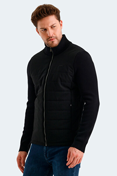 Slazenger BULLS Erkek  Siyah Mont & Kaban