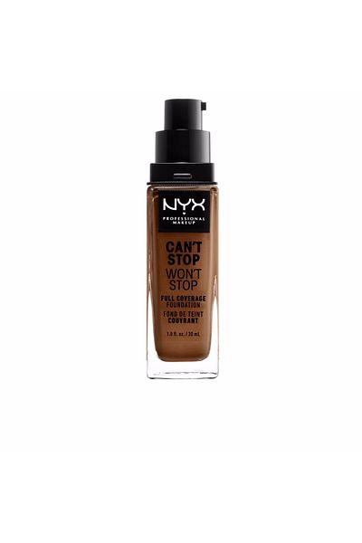NYX Professional Makeup Can&#39;t Stop Won&#39;t Stop Foundation mit vollständiger Abdeckung #cappucciono 30 ml