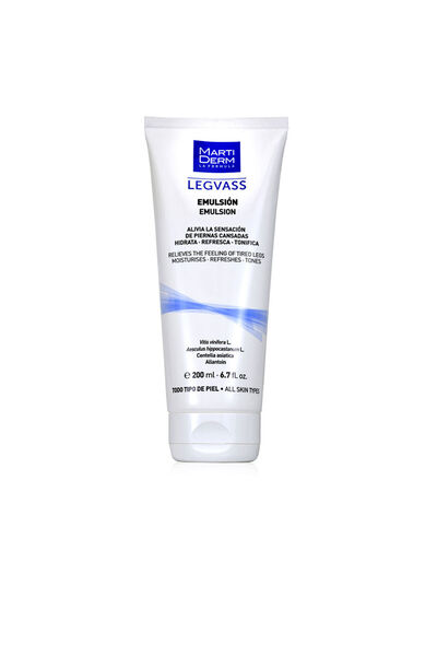 Martiderm Legvass Feuchtigkeitsemulsion Für Müde Beine 200 ml