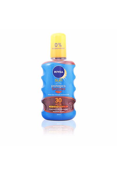NIVEA Sonnenschutz- und Bräunungsöl Lsf 30, 200 ml