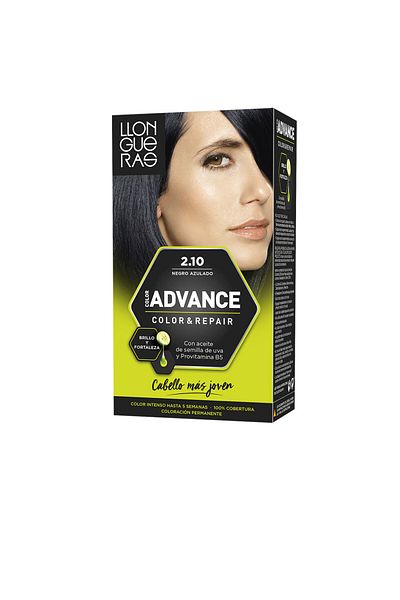 Llongueras Color Advance #2,10-negro Azulado