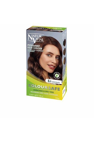 Natur Vital Coloursafe Permanenter Farbstoff #5.7-schokolade 150 ml