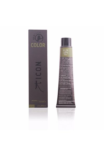 I.c.o.n. Ecotech Color Natürliche Farbe Nr. 4.24 Kaffee, 60 ml