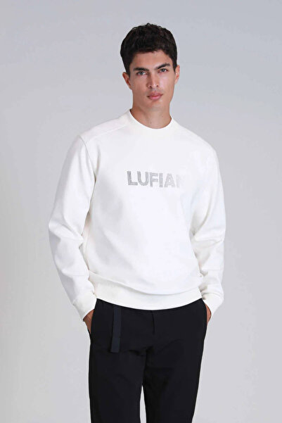 Lufian Ανδρικό φούτερ Luther - Off White