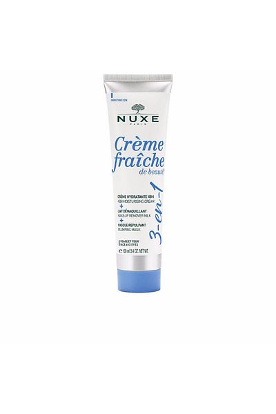 Nuxe Crème Fraîche 3en1 Hidrata Desmaquilla Mascarilla 100 ml