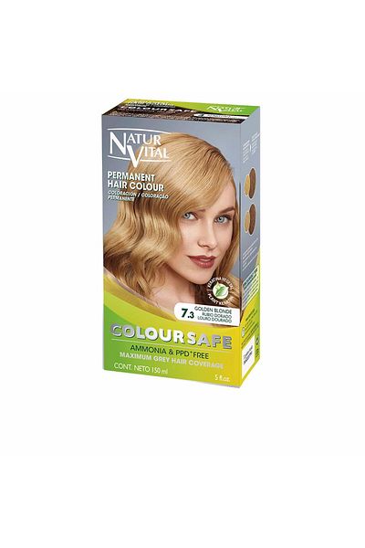 Natur Vital Coloursafe Tinte Permanente #7.3-rubio Dorado 150 ml