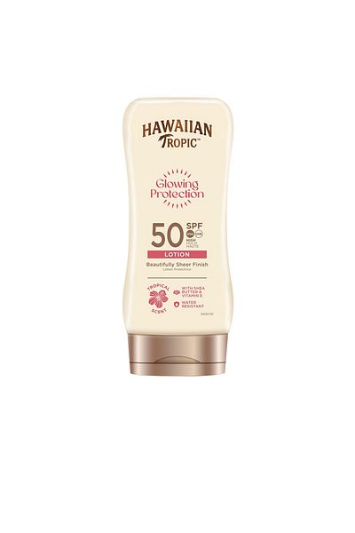 Hawaiian Tropic Glowing Protection Ultra Radiance Sun Lotion Spf50 180 ml