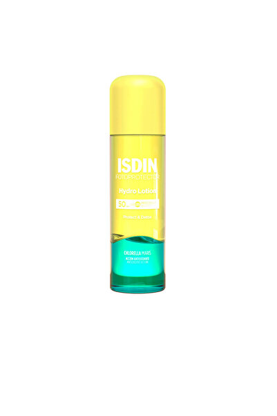 ISDIN Hydrolotion 200 ml - واقي من الضوء، يحمي البشرة ويرطبها بالأكسجين (SPF50)