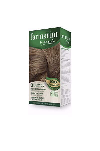 Farmatint Gel Permanente Farbe #6d-dunkelgoldblond 5 Stk