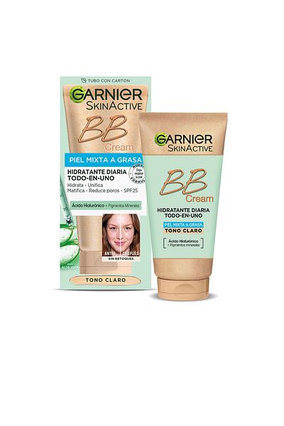 Garnier Skinactive Bb Cream Kombination Bis Fettige Haut Spf25 #light 50 ml