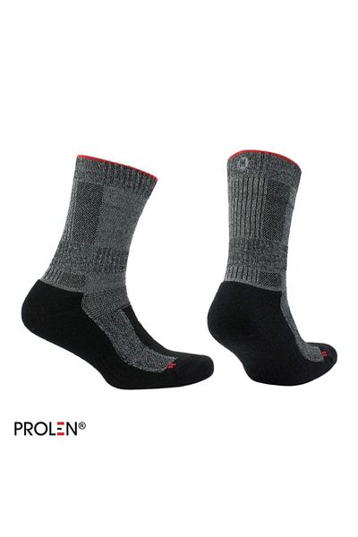NORFOLK Черни туристически чорапи Donatello Prolen ® и Merino - двуслойни
