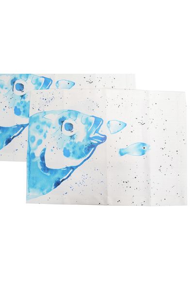 ANEMOSS Bream Patterned Table Mat 2 Pieces
