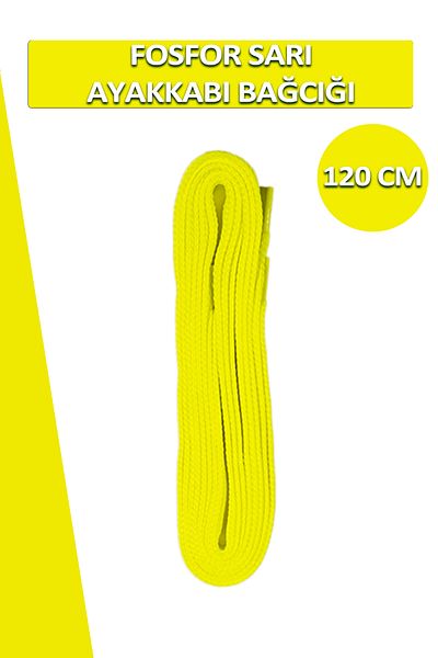 LUCKY 120 Cm Phosphor Yellow Sports Shoelaces 1 Piece Bag-88