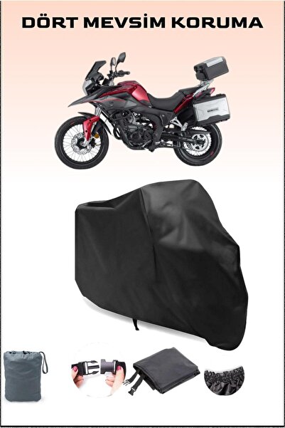 Breen قماش دراجة نارية متوافق مع Black Mondial Rx3i Evo، غطاء المحرك
