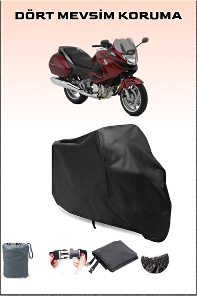 Breen Black Honda Nt 700 V Deauville Abs Compatible Motorcycle Tarpaulin, Eng...