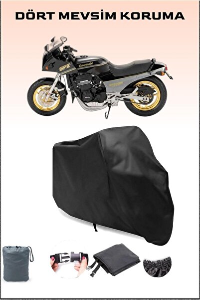 Breen قماش القنب للدراجات النارية المتوافق مع Kawasaki Gpz 900 R، غطاء المحرك