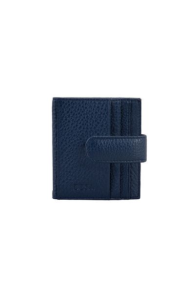 Desa Jairo Navy Blue Men's Leather Wallet