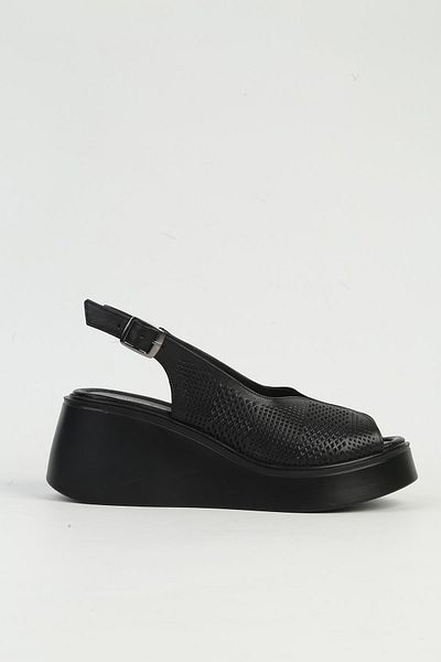 Pierre Cardin Черни дамски кожени обувки на висок ток PCK-5045