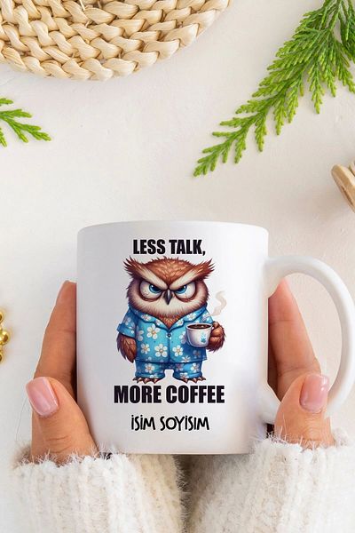 HEDİYEDİYE Thinkable Kafenek Series 2 - Less Talk More Coffee