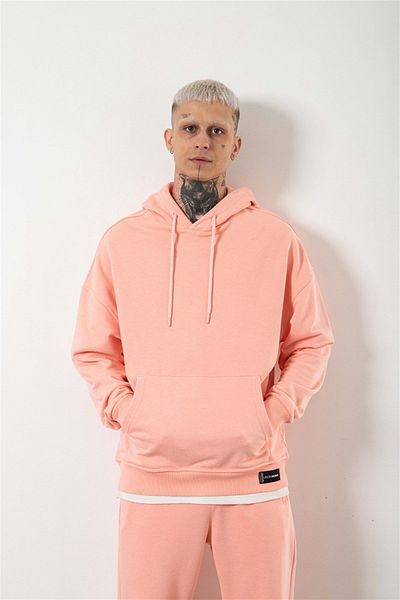 Machinist Ανδρικό φούτερ Basic Unisex Oversize Dark Powder