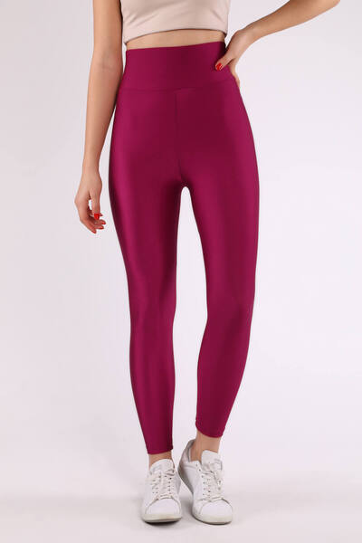 SeninOlsun Vişne Çürüğü Parlak Disko Tayt