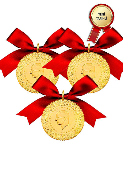 Altınkaynak Yeni Tarihli 3 Adet Teklik Altın