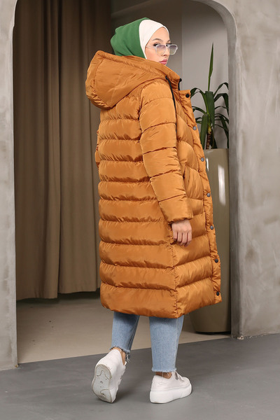 İmajButik Μπουφάν με κουκούλα ταψί