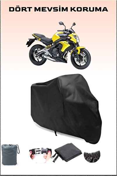 Breen قماش القنب للدراجات النارية المتوافق مع Kawasaki Er-6 N، غطاء المحرك