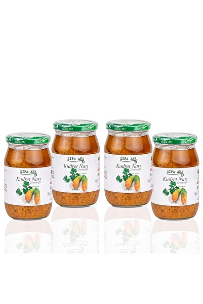 ŞİFA ANA 4 Adet Zeytinyağlı Kudret Narı 370 cc