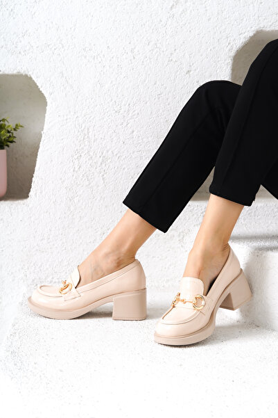 Cananın Pabuçları New 2104 Toka Detayli Loafer Ayakkabı