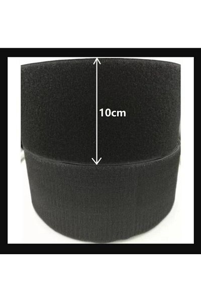 Dost Velcro Tape Black Velcro Tape Width :10 Cm Length 1 Meter