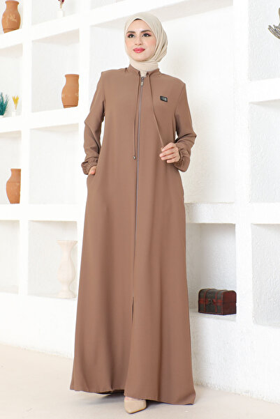 İmajButik Μεγάλο μέγεθος Mink Ferace - Ελαστικό μανίκι