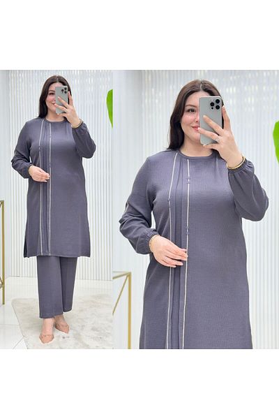GK Lycra Knitted Fabric Double Set