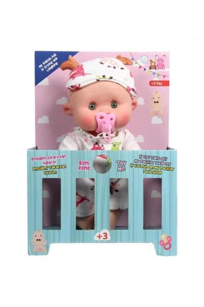 Tıfıl Toys Ranzada Ağlayan-Gülen Emzikli Bebiş Bebek