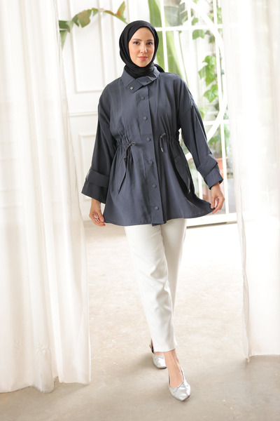 İmajButik Jachetă cu șnur afumat