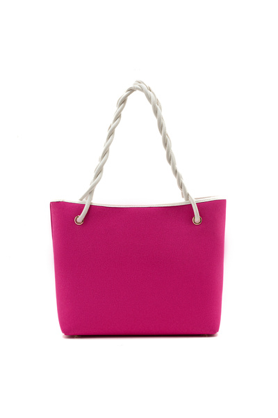 Desa Darian Fuşya Жіноча шкіряна сумка через плече